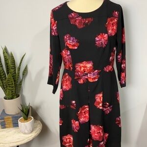 Covington floral dress size 10
